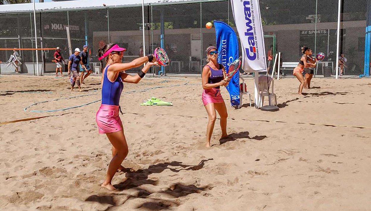 saúde no beach tennis